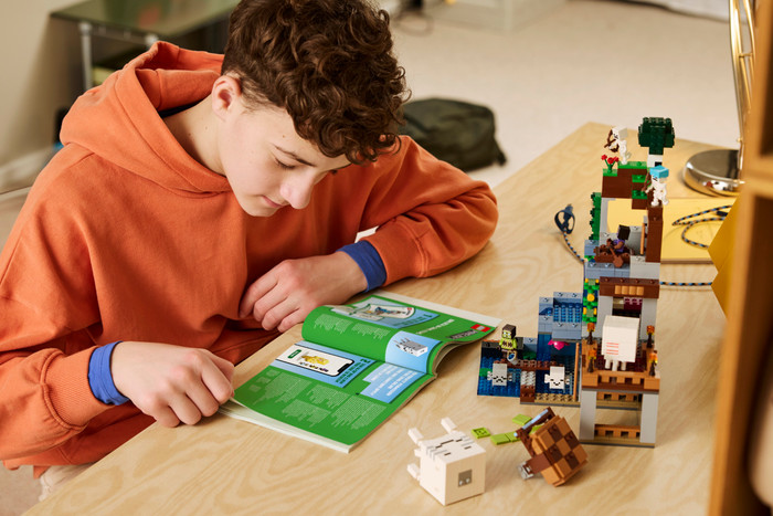 LEGO Minecraft Ghast-Station 21597 produkt in gebrauch