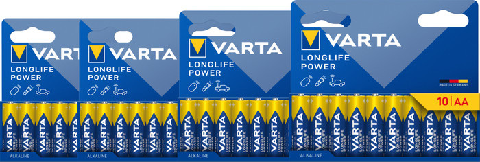 Varta Longlife Power AA Pack 40 Stück Main Image