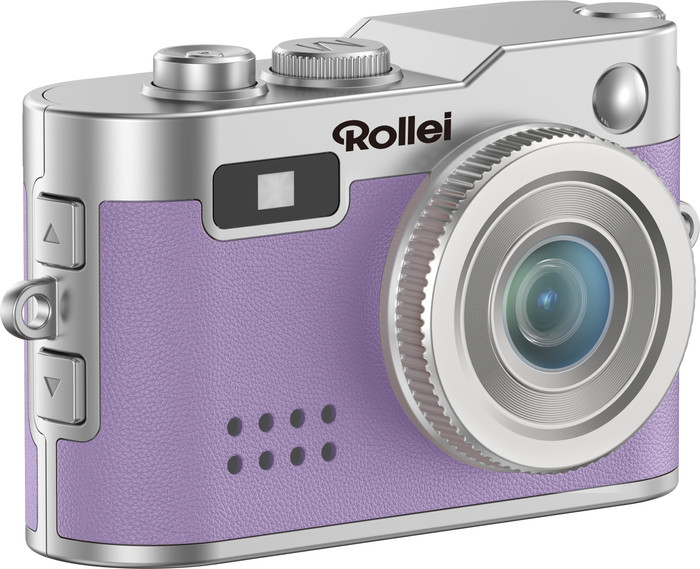 Rollei Mini Digitalkamera Lila oberseite