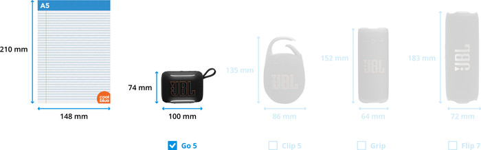 JBL Go 5 Duo Pack Black visual Coolblue 1