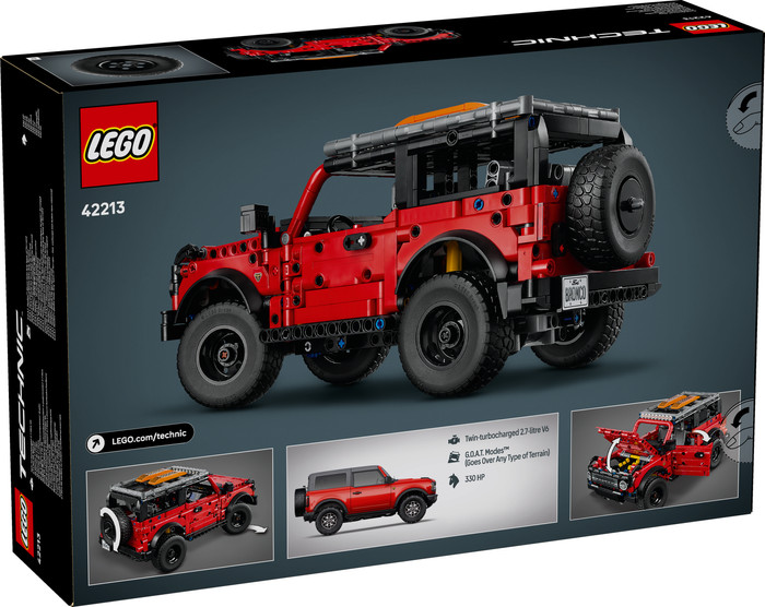 LEGO Autos Trio 42213 + 42226 + 42234 verpackung