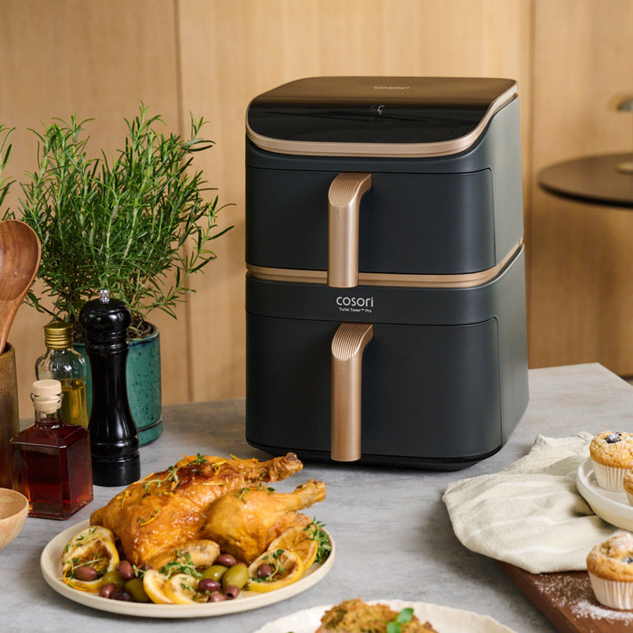 Cosori Turbo Tower Pro Smart produkt in gebrauch