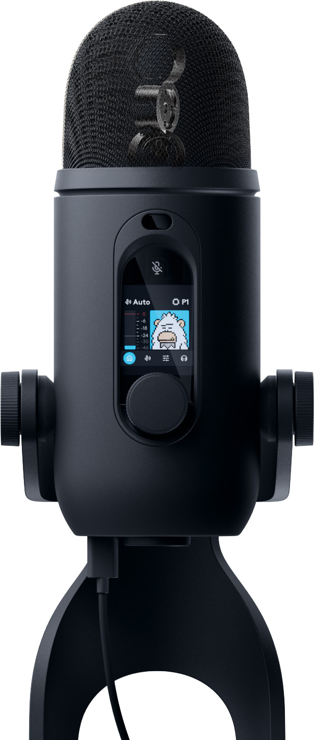 Blue Yeti 2 Black front