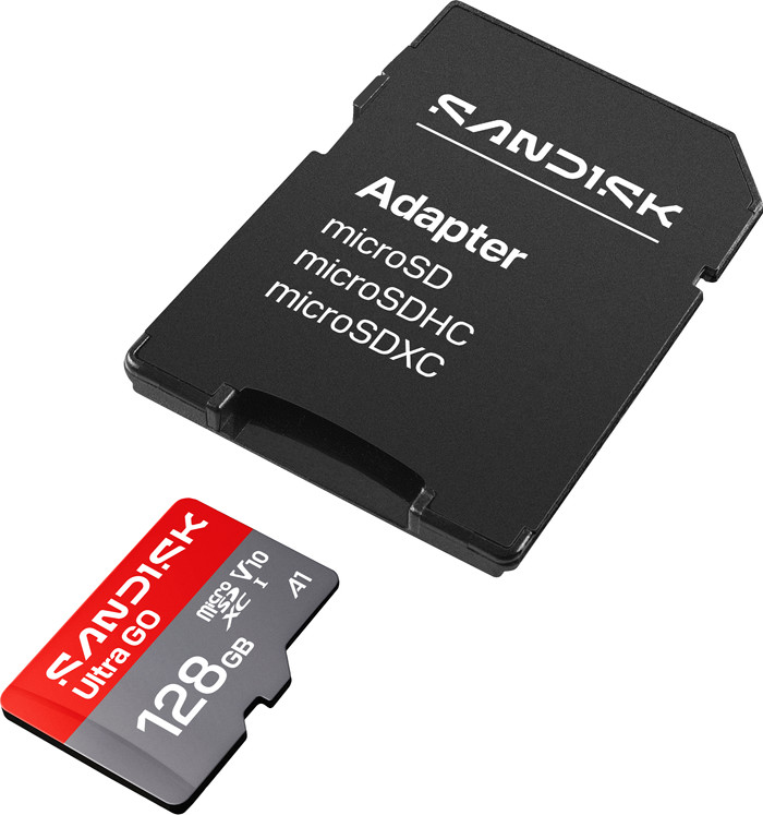 SANDISK Ultra GO microSDXC 128GB top