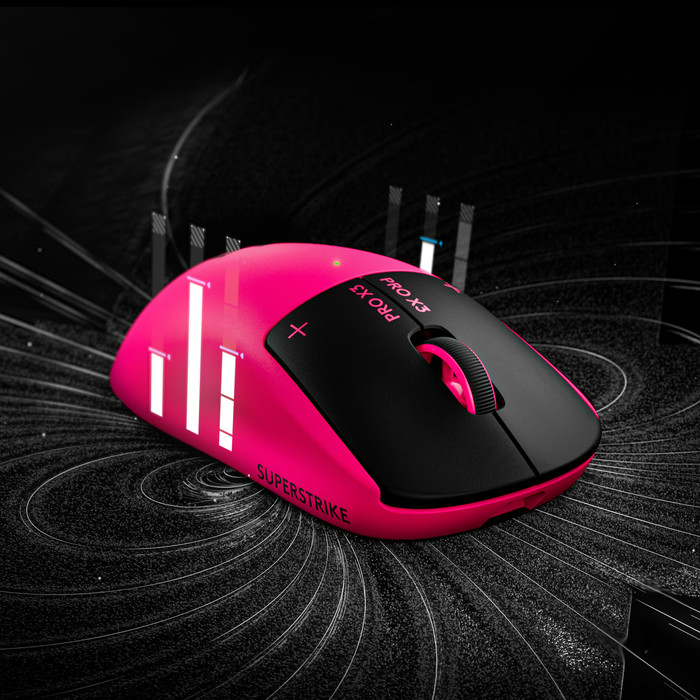 Logitech G PRO X3 SUPERSTRIKE LIGHTSPEED Rosa visueller lieferant