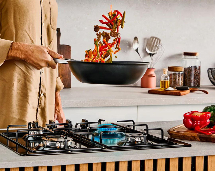 Tefal Experience Wok 28 cm produkt in gebrauch