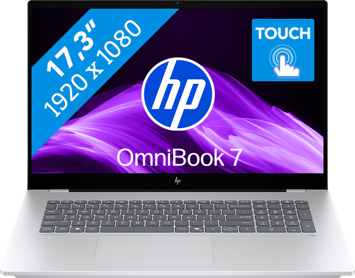HP OmniBook 7 Next Gen AI 17-dc0079ng- 17,3" - Intel Ultra 7 - 32GB RAM/2TB SSD - RTX 4050 Main Image