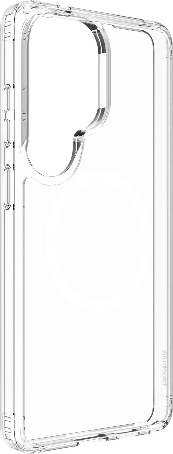 BlueBuilt Protective Backcover mit Magnet Galaxy S26 Ultra Transparent rechte seite