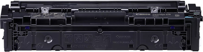 Canon 075 Toner Cyan rückseite