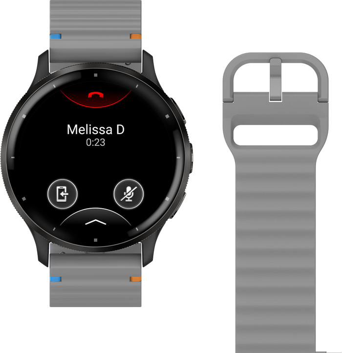 Just in Case Silikon-Armband Grau für Garmin Venu 3 / 4 45 mm detail