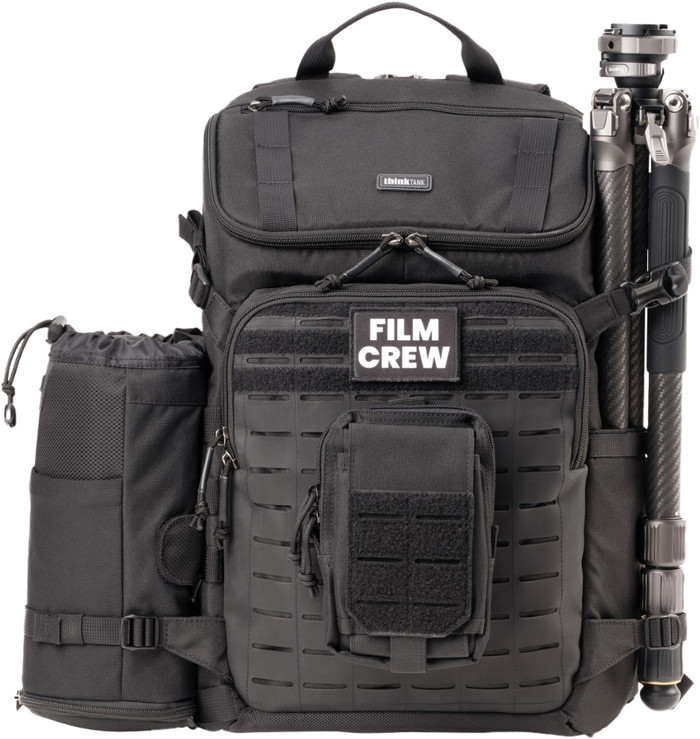 Think Tank DarkLight Reiserucksack 20L Schwarz vorne