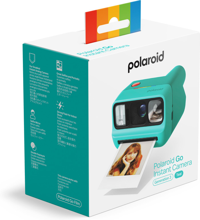 Polaroid Go Gen 3 Turkis verpackung