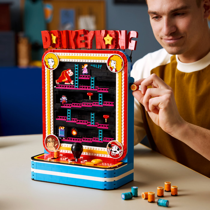 LEGO Super Mario Donkey Kong Arcade 72051 detail