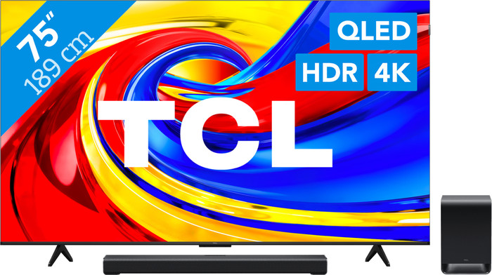 TCL QLED 75 Zoll P79L (2026) + TCL S60K Main Image