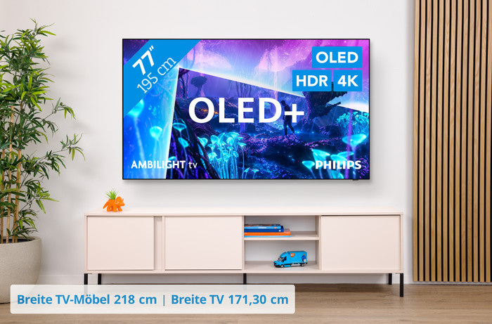 Philips Ambilight 77 Zoll OLED951 (2026) visuelles Coolblue 1
