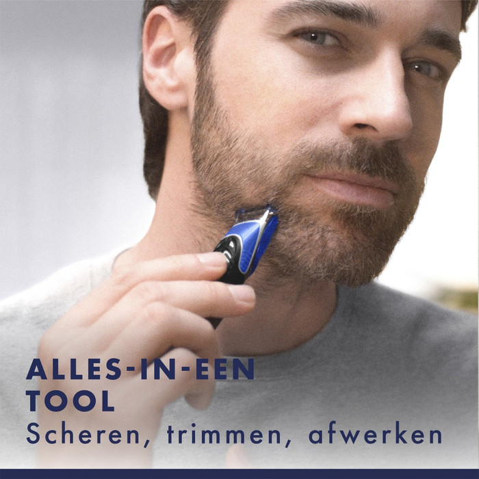 Gillette All-in-one product in use