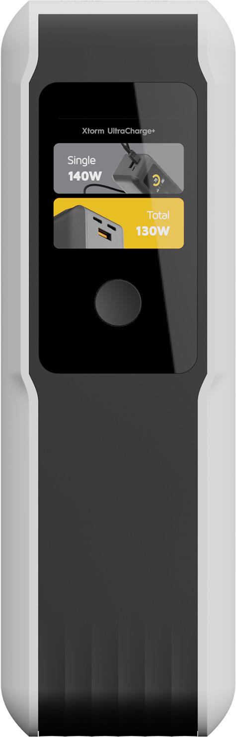 Xtorm NextGen 140 W Powerbank 27.000 mAh Weiß linke seite