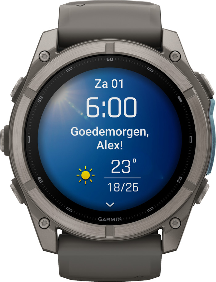 Garmin Fenix 9 Grey 51mm front