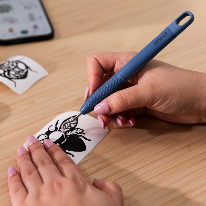 Cricut Iron-on and Vinyl Tool Set product in use