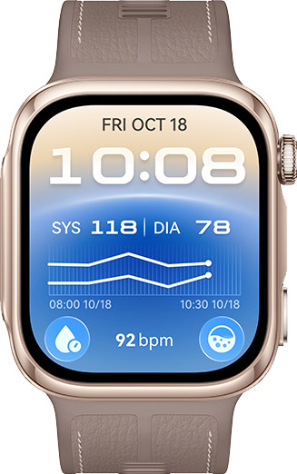 Huawei Watch D3 Cream front