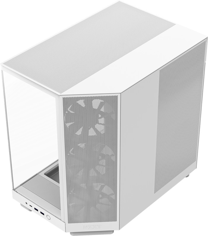 NZXT H6 Flow - Weiß oberseite