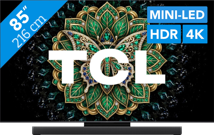 TCL QD Mini LED 85" C69K Pro (2026) + TCL Q75K Main Image