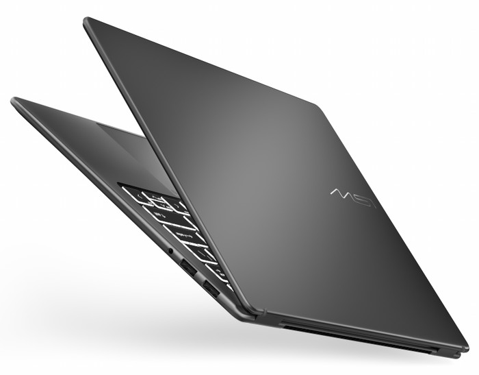 MSI Prestige 14 AI+ OLED D3MG-450NLN QWERTY back