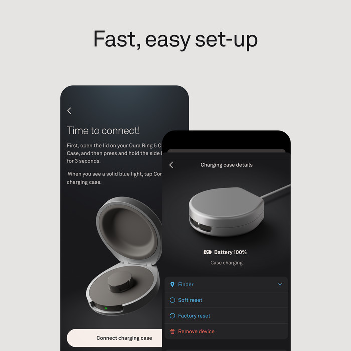 Oura Ring 5 Wireless Charging Case Size 13 visual supplier