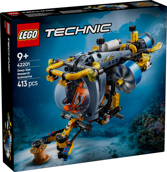 LEGO Technic Deep Sea Research Submarine 42201 product in use