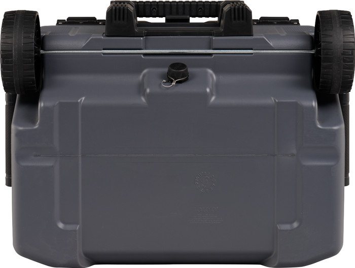 Igloo Trailmate 52 QT Carbonite Roller Kühlbox unten