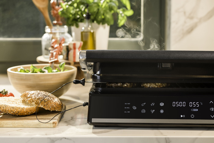 Pierre Kontaktgrill PCG7000 Pro produkt in gebrauch