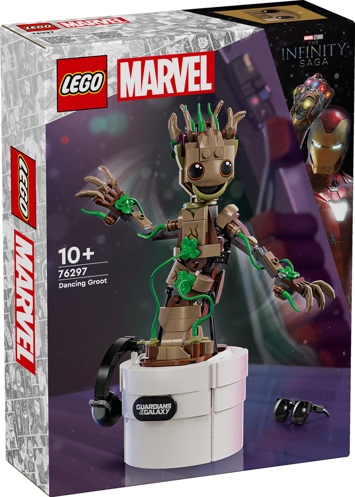 LEGO Marvel Tanzender Groot 76297 verpackung