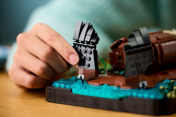 LEGO Ideas Treibende Otter 21366 produkt in gebrauch