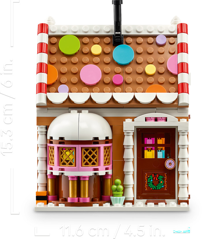 LEGO Winter Gingerbread House 40809 detail