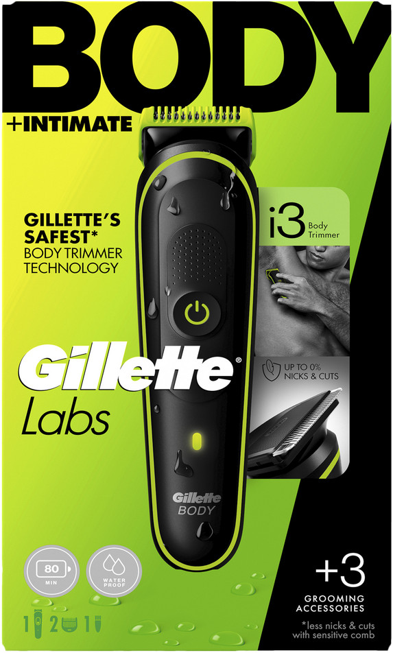 GilletteLabs i3 Body + Intimate verpackung
