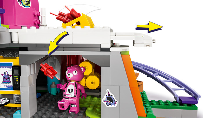 LEGO Fortnite Rave Cave 77082 detail