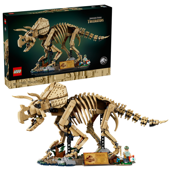 LEGO Jurassic World Dinosaur Fossils Triceratops 77985 right side