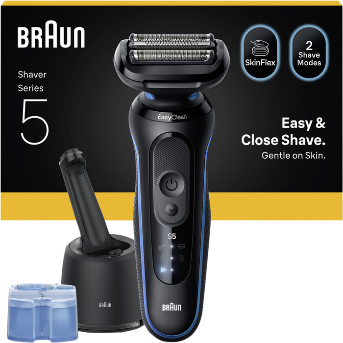 Braun Series 5 52-B7000cc Blue packaging