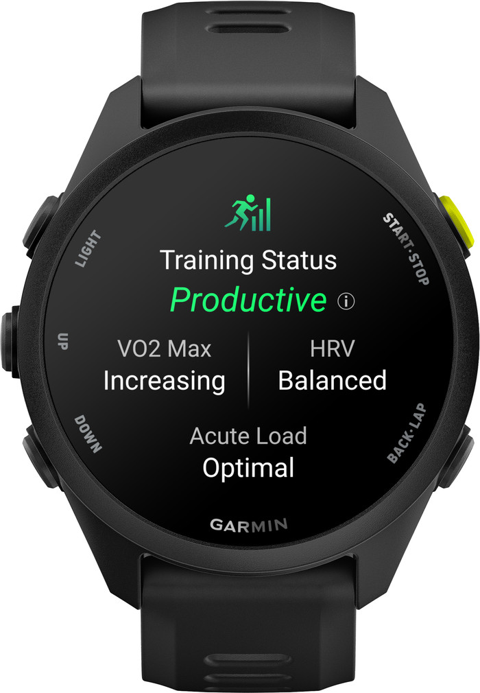 Garmin Forerunner 70 43mm Black front