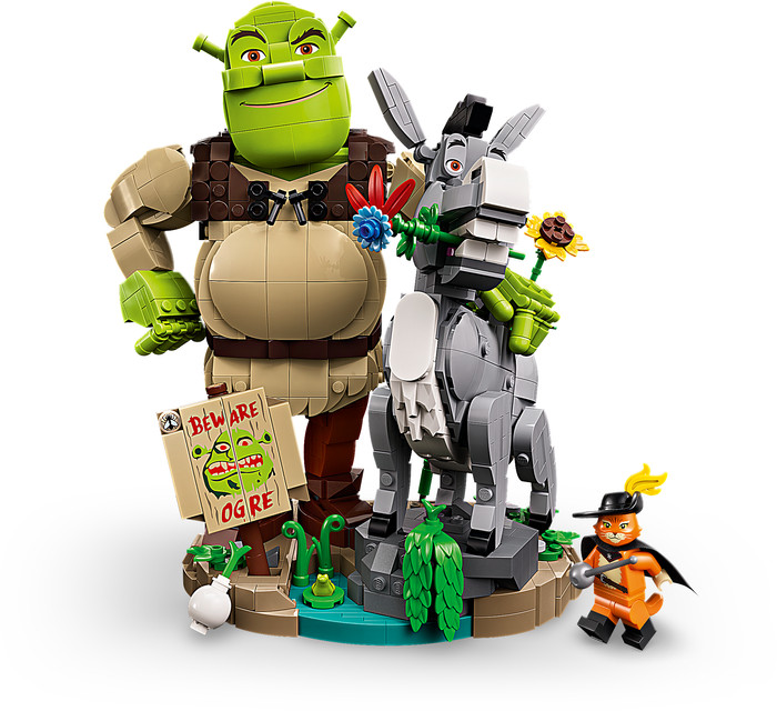 LEGO Shrek, Esel und Der Gestiefelte Kater 72423 rechte seite