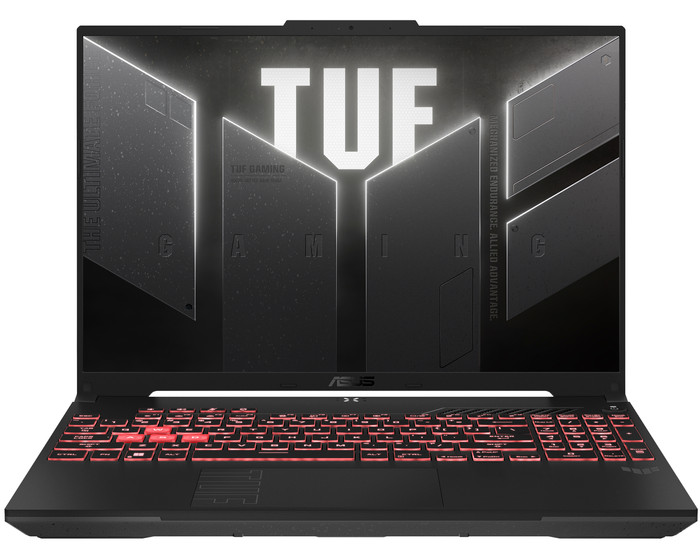 ASUS TUF Gaming A16 FA607NUQ-RL038W - 16" - AMD Ryzen 7 - 16GB RAM/512GB SSD - RTX 4050 vorne
