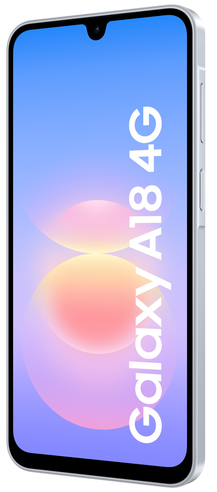 Samsung Galaxy A18 128GB Silber 4G vorne