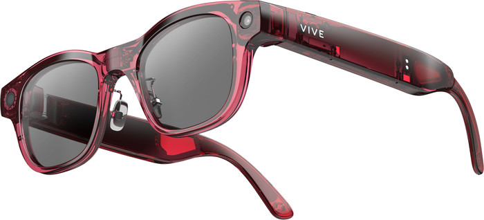 HTC VIVE Eagle AI Glasses Sunglasses Rectangular Red right side