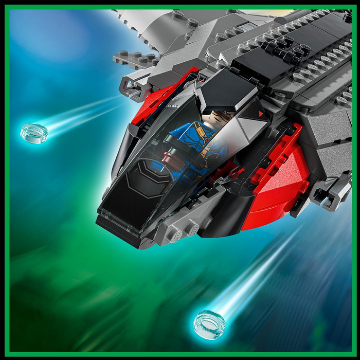 LEGO Marvel Avengers: Doomsday Quinjet 76347 produkt in gebrauch