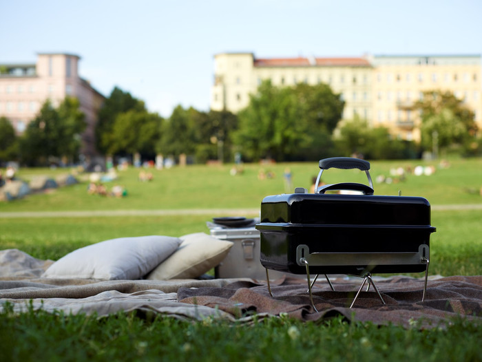 Weber Go-Anywhere produkt in gebrauch