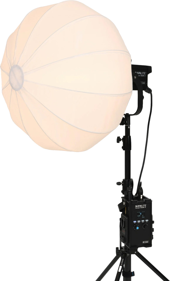 Nanlite LT-65 Lantern Softbox (Bowens mount) product in use