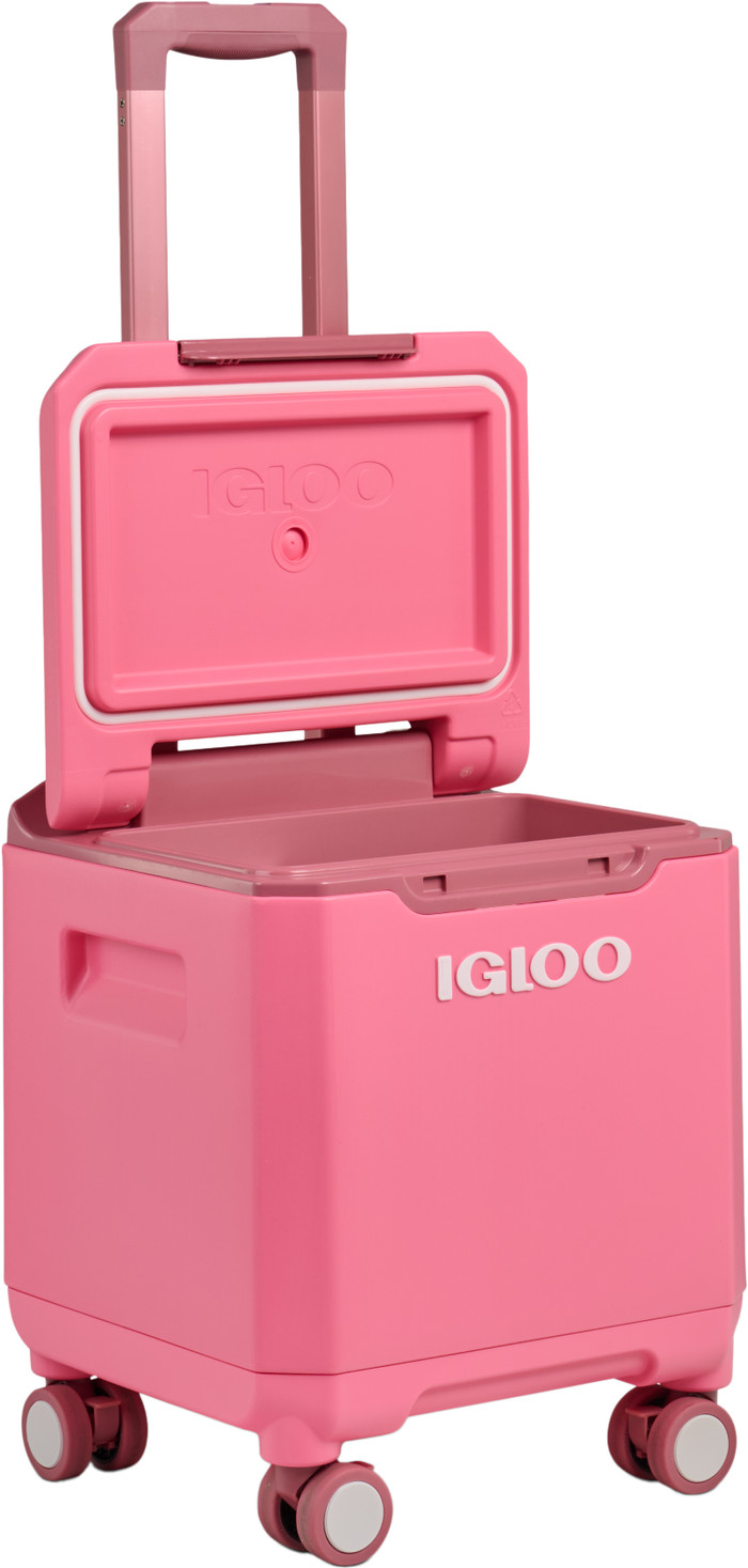 Igloo Tag Along Too Spinner 360 Pink back