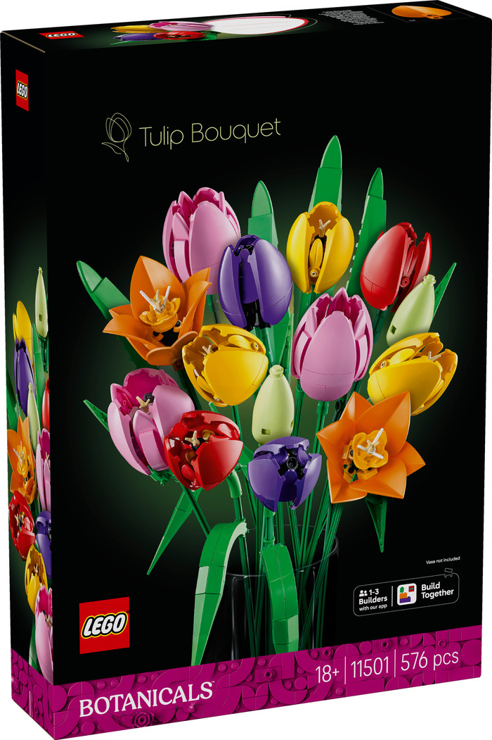 LEGO Botanicals Tulpenstrauß 11501 verpackung