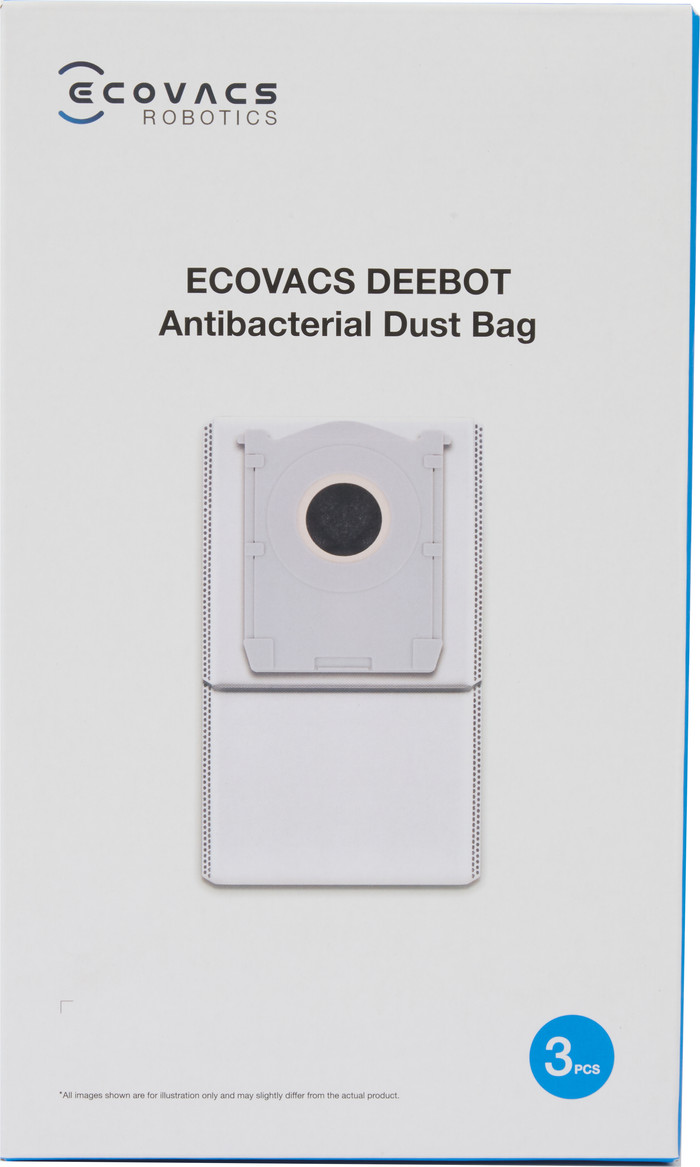 Ecovacs antibacterial dust bags X11/T90/T90S/X12/X12S packaging