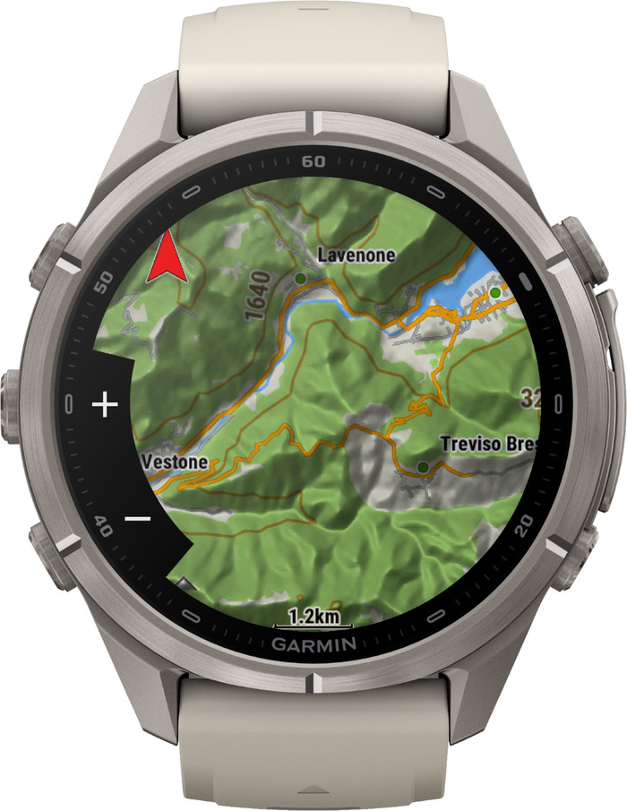 Garmin Fenix 9 Pro Titan LTE 43 mm vorne